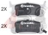 A.B.S. 37190S Brake Pad Set, disc brake